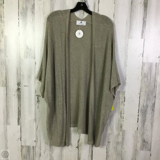 Cardigan By Clothes Mentor In Tan, Size: M
