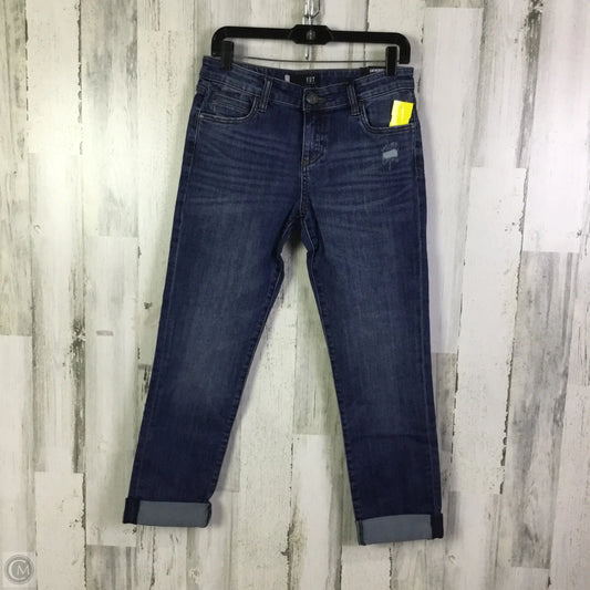 Jeans Boyfriend By Kut In Blue Denim, Size: 6