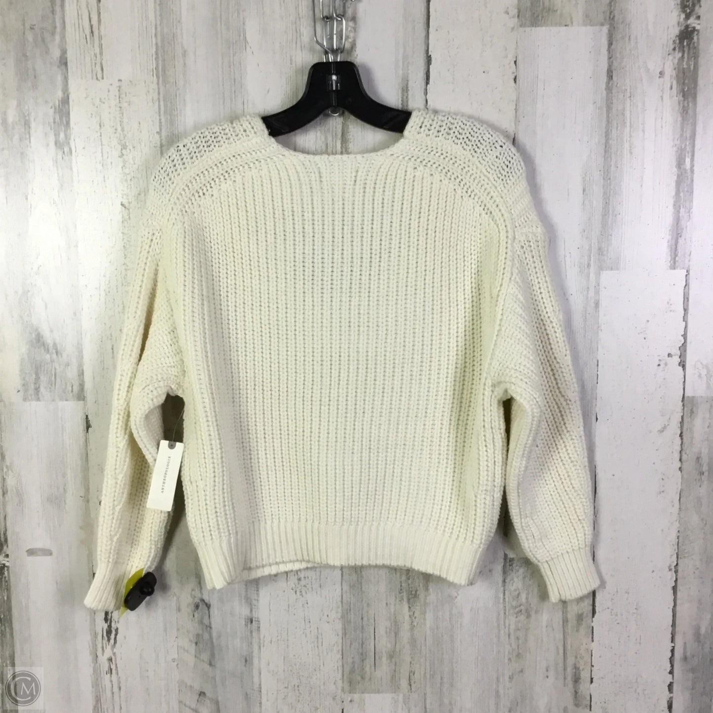 Sweater By Maeve In Cream, Size: Xs
