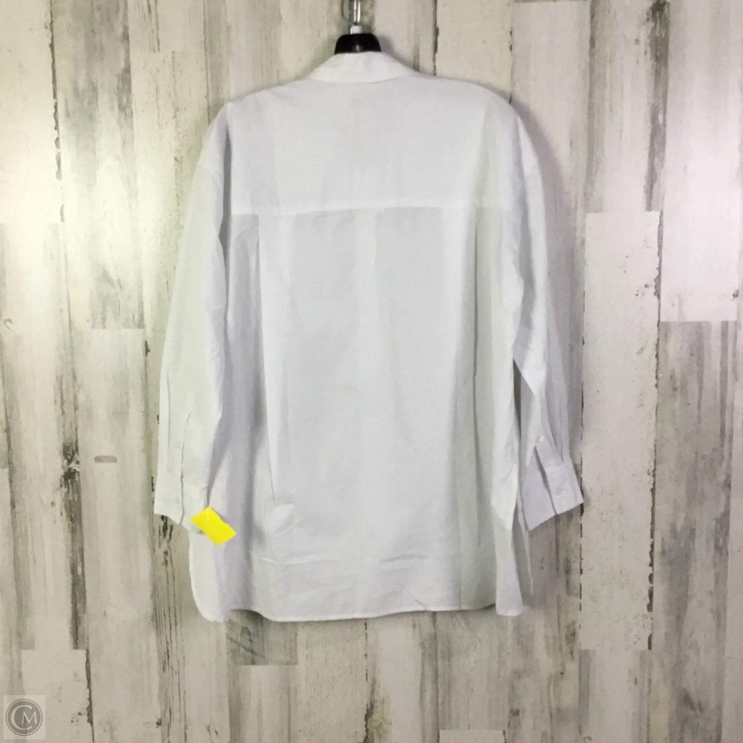Blouse Long Sleeve By Madewell In White, Size: Xs