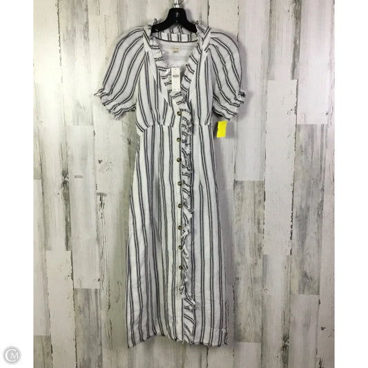 Dress Casual Midi By Pilcro In Cream, Size: Xs