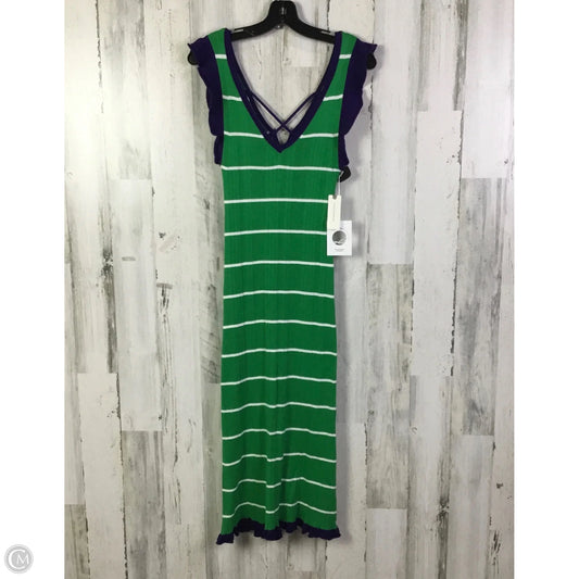Dress Casual Midi By Daily Practice By Anthropologie In Green, Size: Xs
