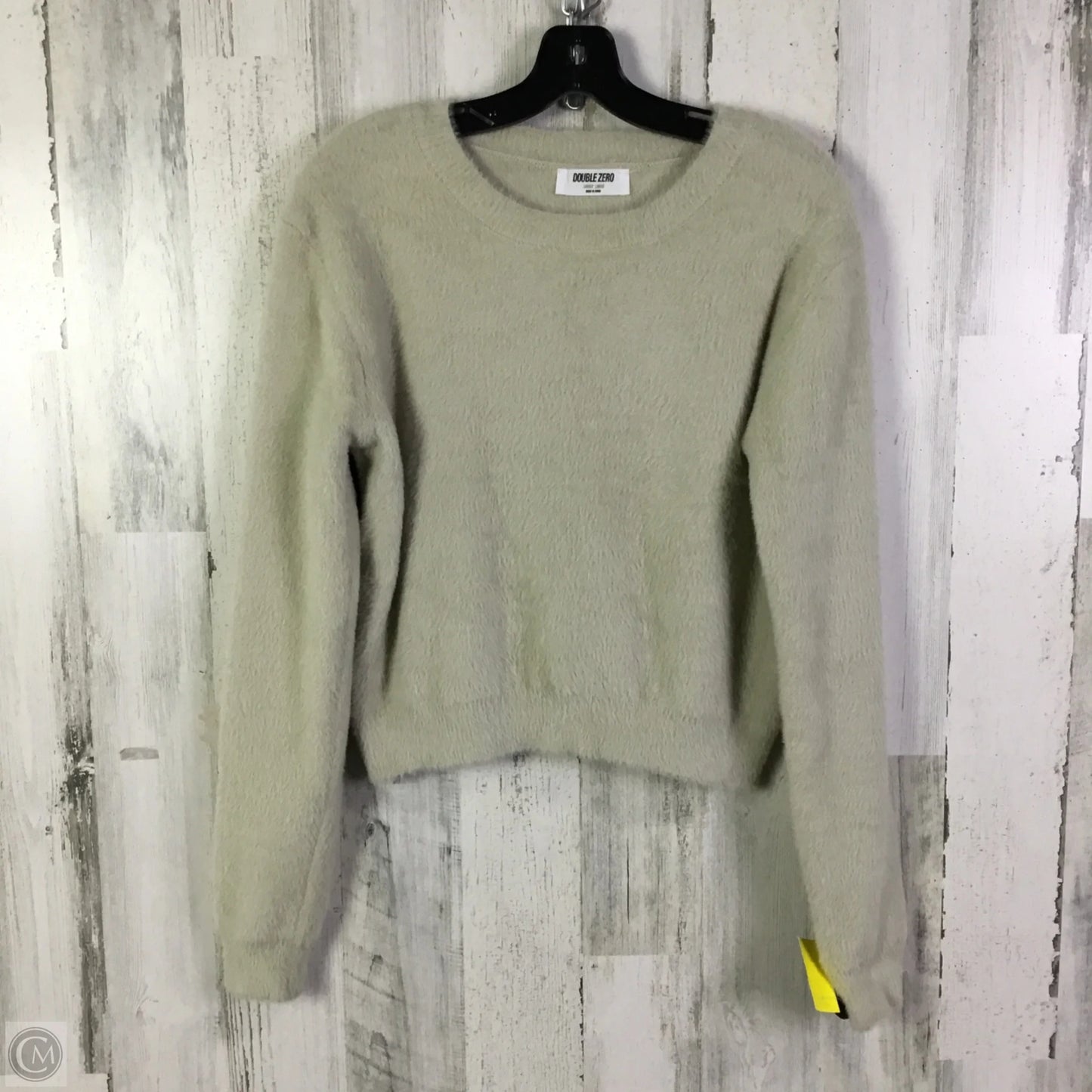 Sweater By Double Zero In Beige, Size: L