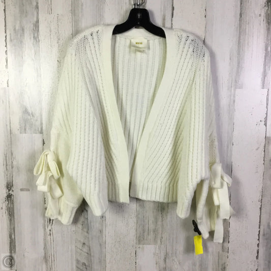 Sweater Cardigan By Maeve In Cream, Size: M
