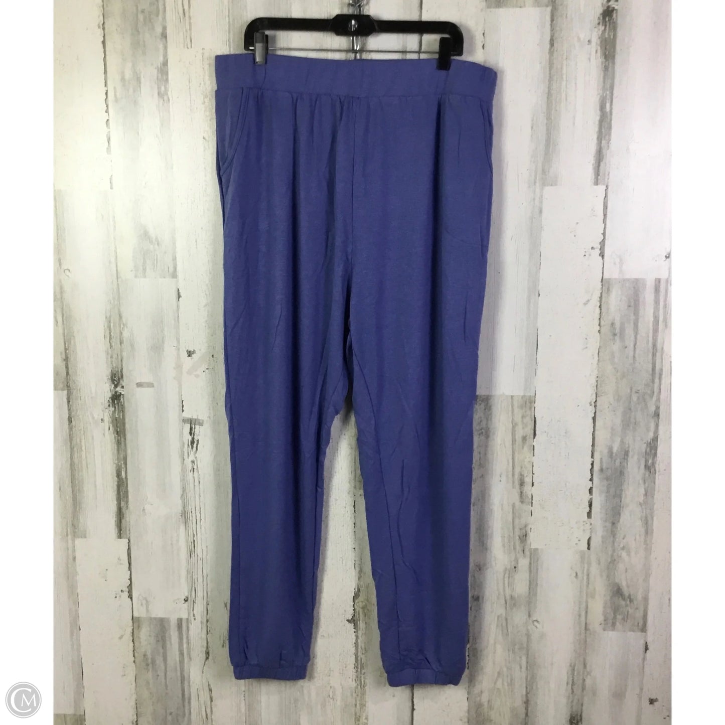 Lounge Set Pants By Clothes Mentor In Blue, Size: 2x