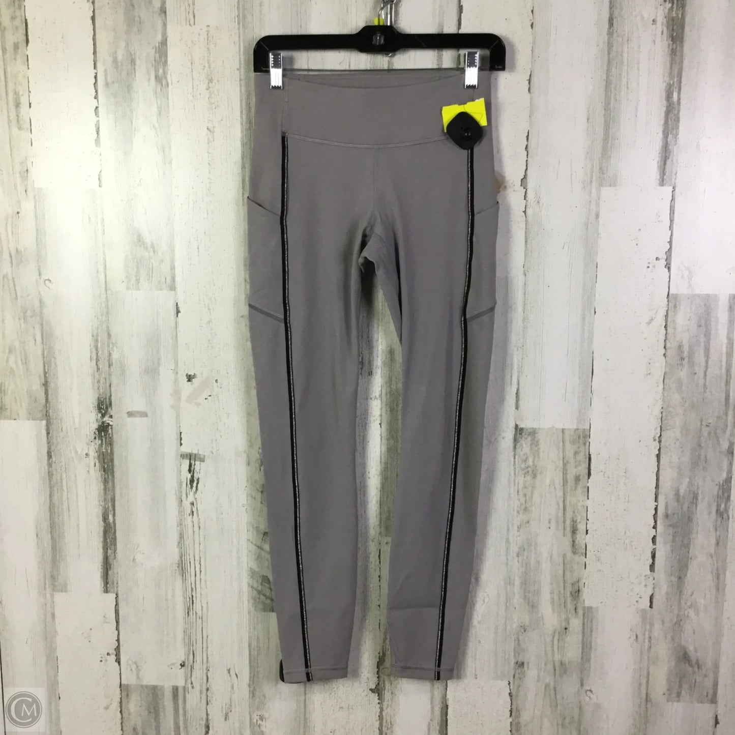 Athletic Leggings By Lululemon In Grey, Size: 6