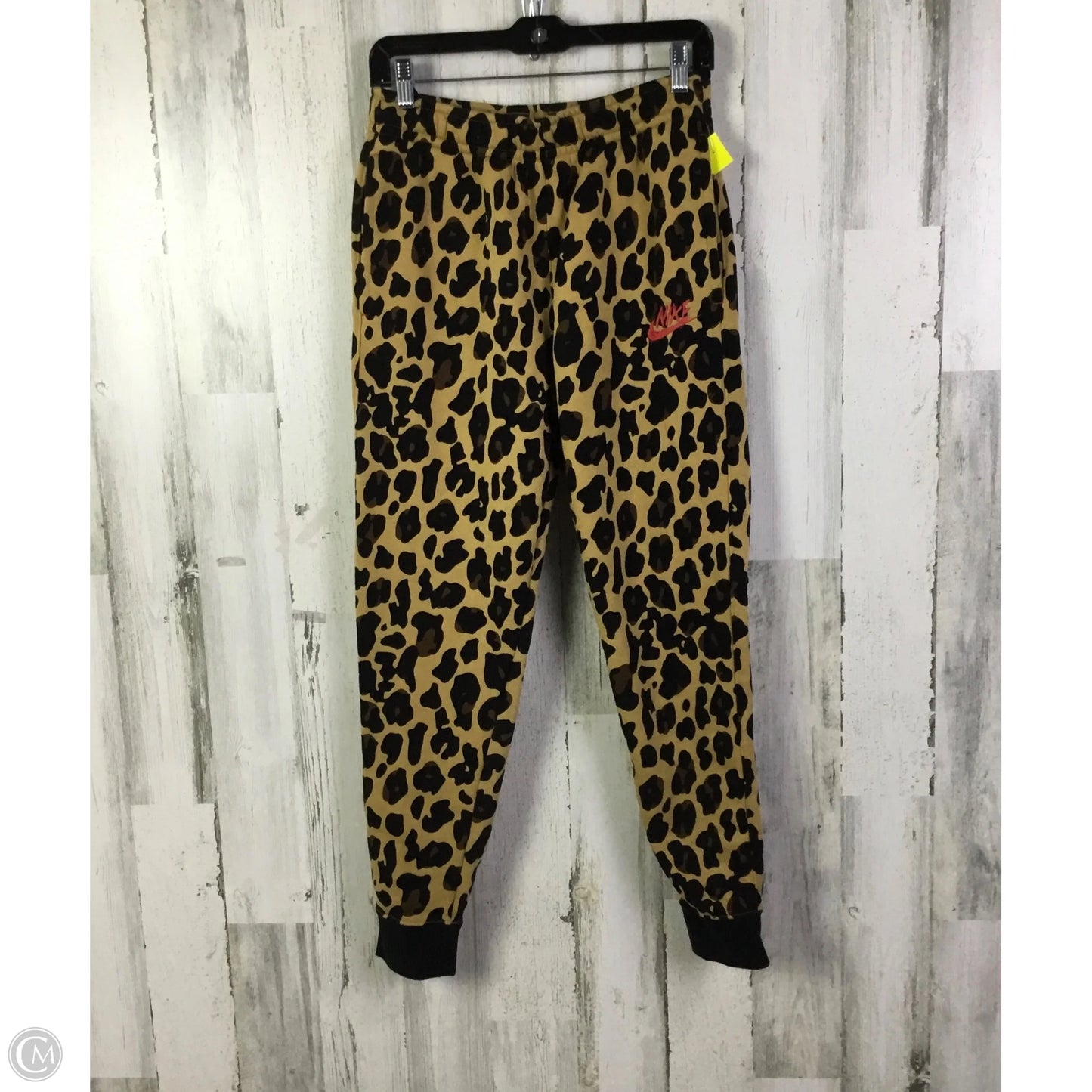 Athletic Pants By Nike Apparel In Animal Print, Size: S