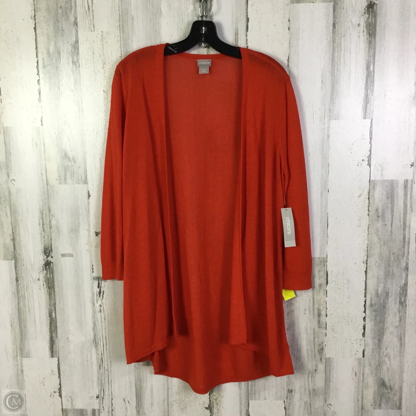 Cardigan By Chicos In Orange, Size: M