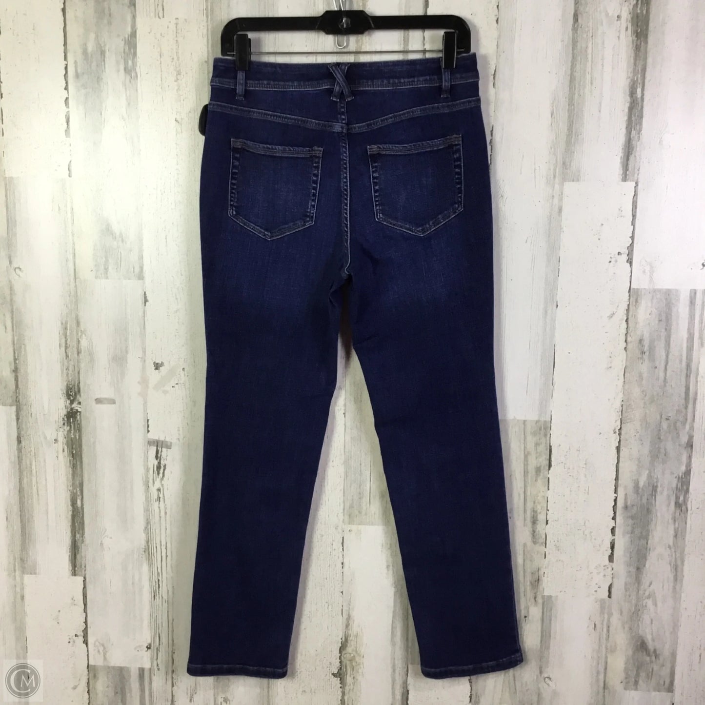 Jeans Straight By J. Jill In Blue Denim, Size: 4p