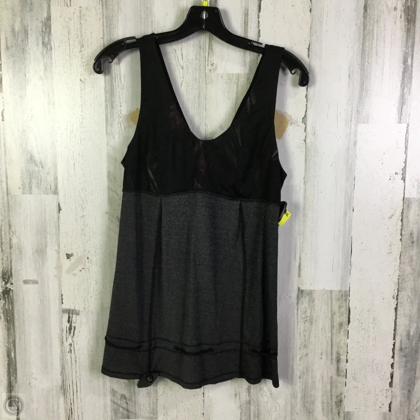 Athletic Tank Top By Lululemon In Grey, Size: L