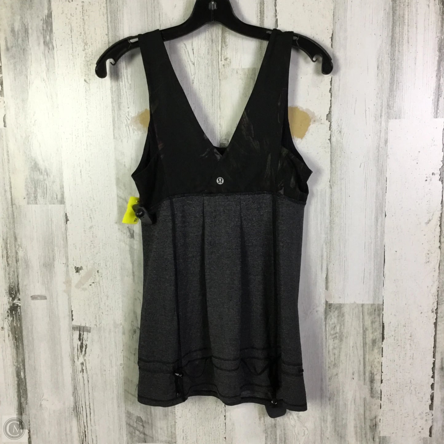Athletic Tank Top By Lululemon In Grey, Size: L