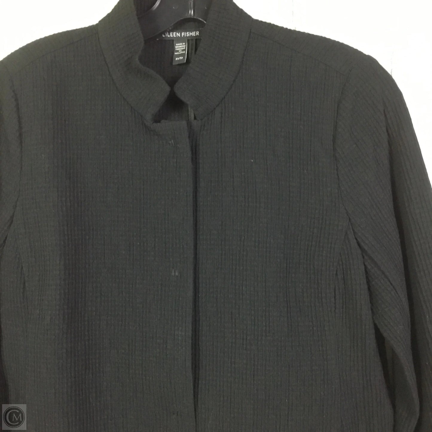 Cardigan By Eileen Fisher In Black, Size: Xs