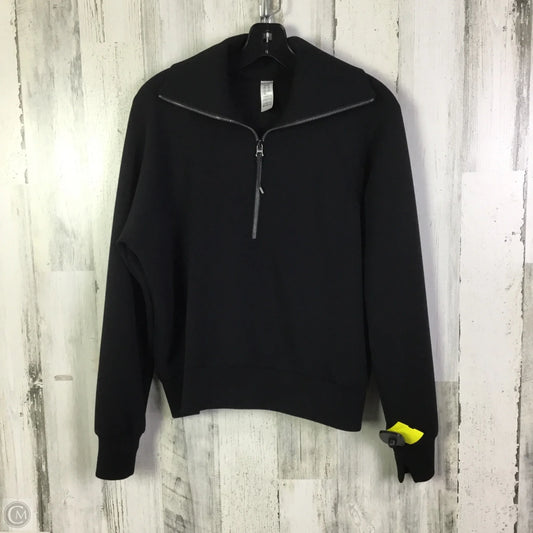Sweatshirt Collar By Spanx In Black, Size: S