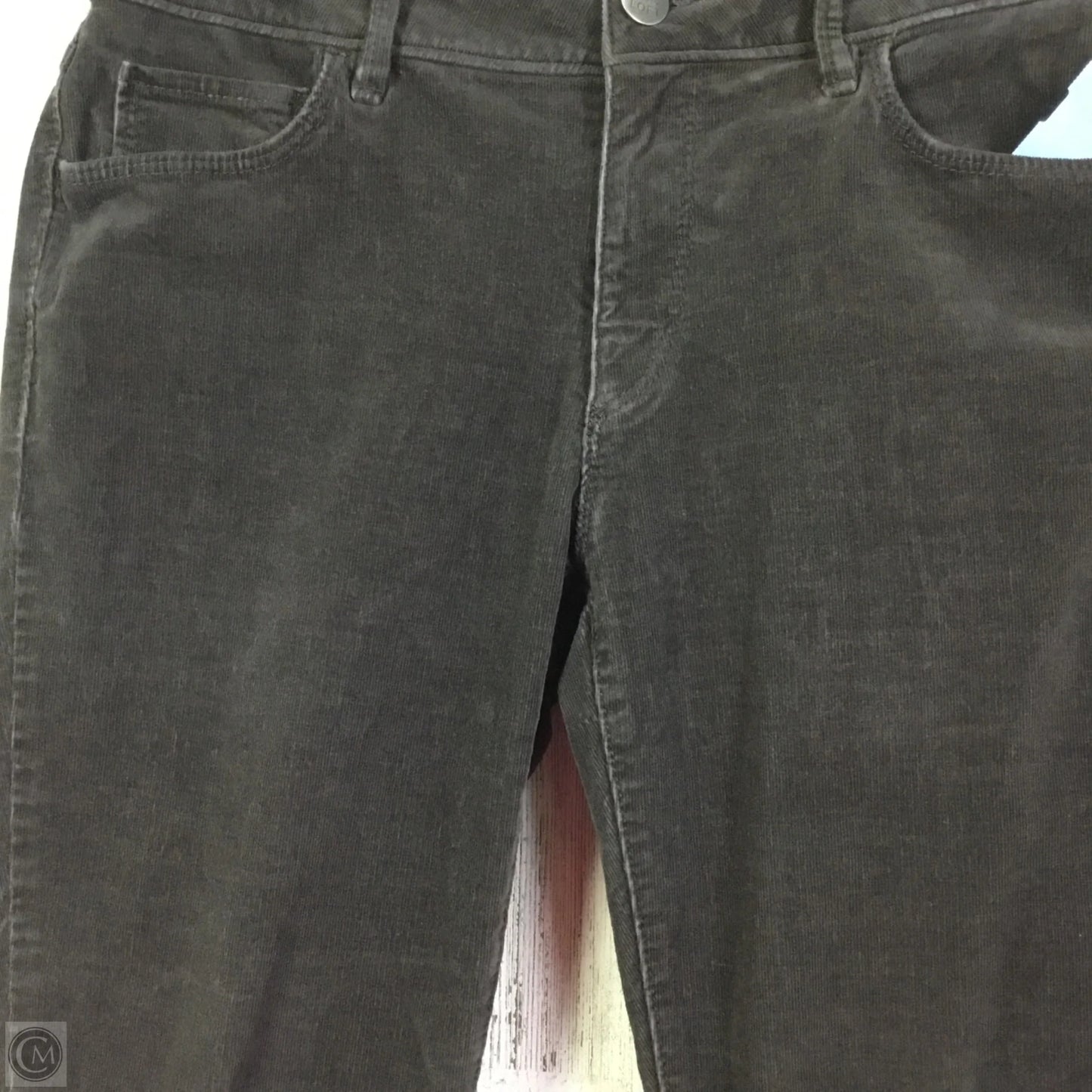 Pants Corduroy By Loft In Grey, Size: 6