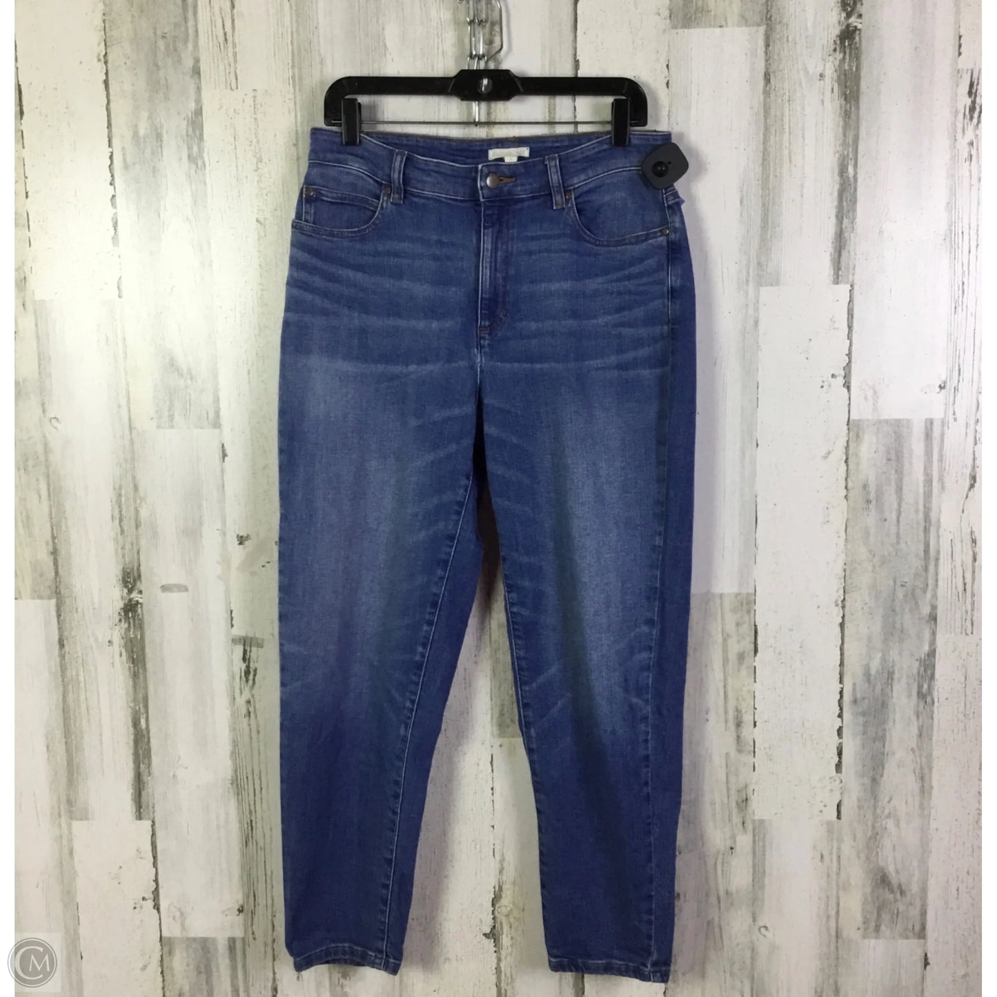 Jeans Boyfriend By Eileen Fisher In Blue Denim, Size: 8