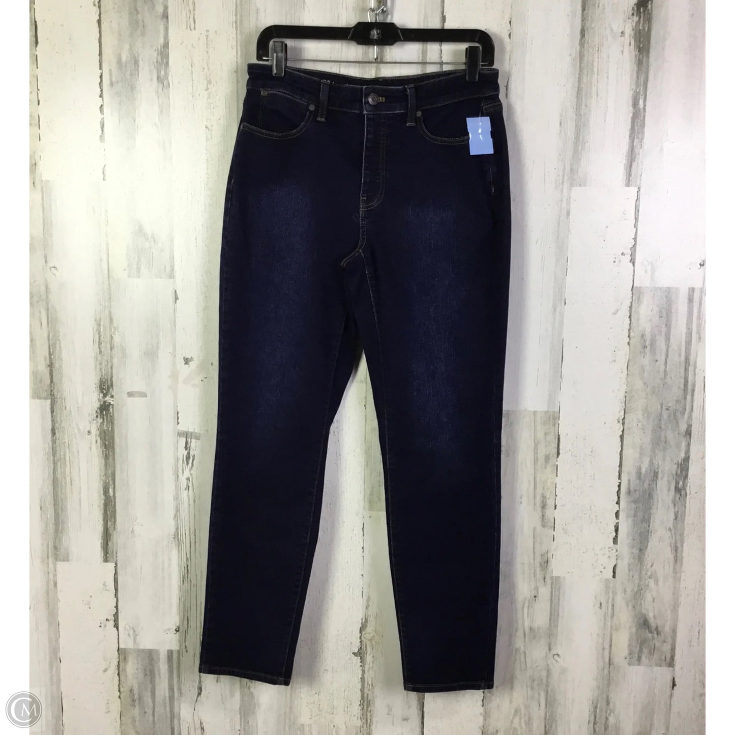 Jeans Skinny By Talbots In Blue Denim, Size: 6