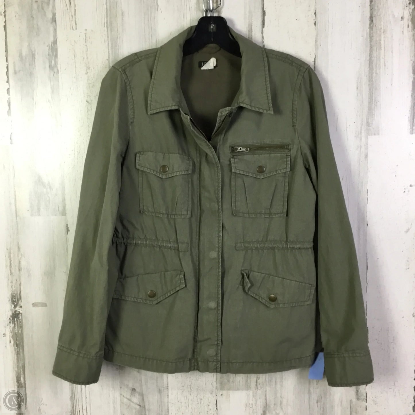 Jacket Utility By J. Crew In Green, Size: S