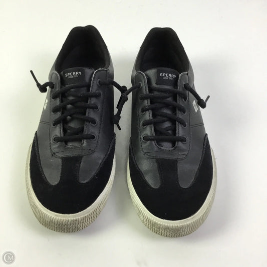 Shoes Sneakers By Sperry In Black, Size: 10