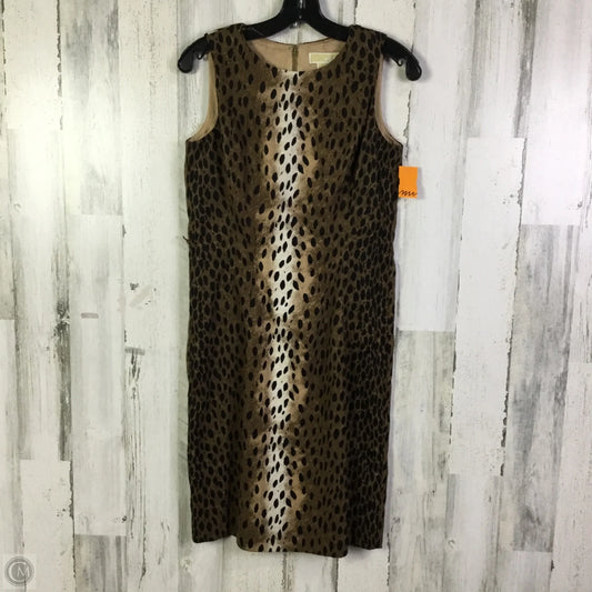 Dress Work By Michael By Michael Kors In Animal Print, Size: S