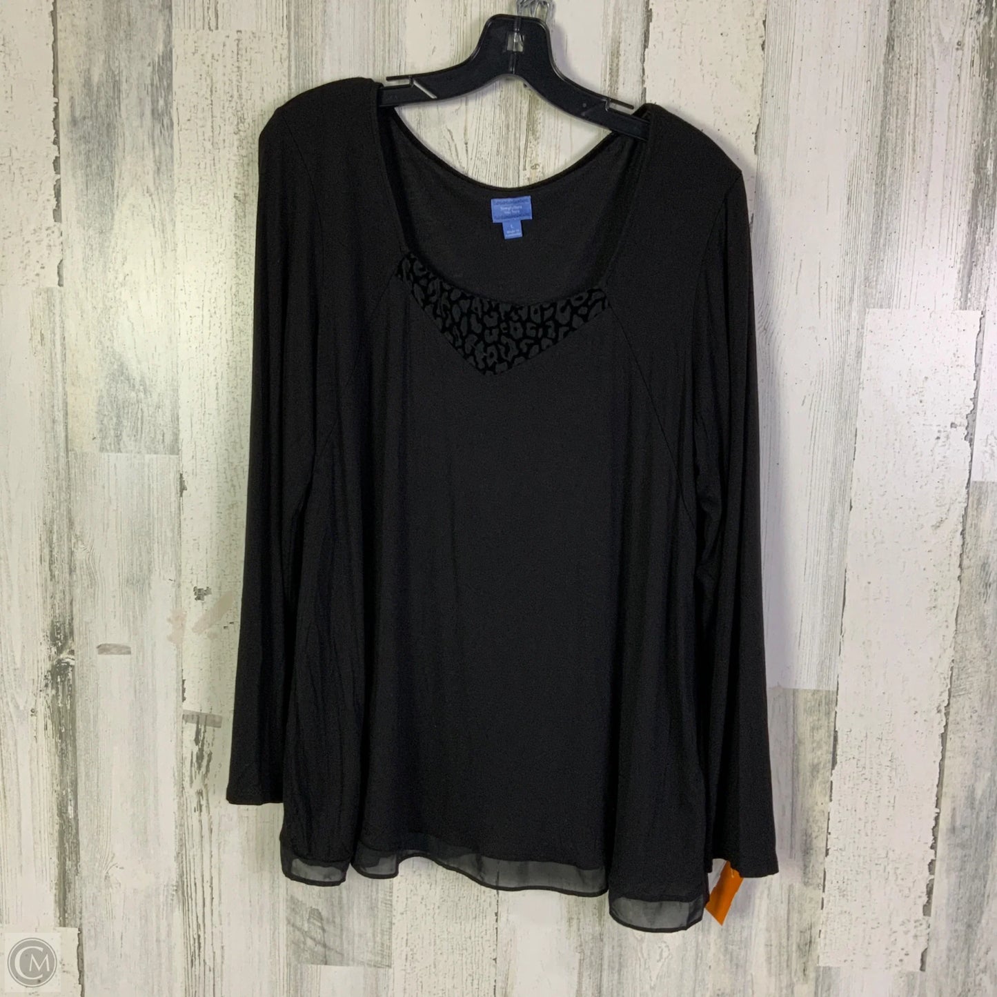 Pajamas 2pc By Simply Vera In Black, Size: L