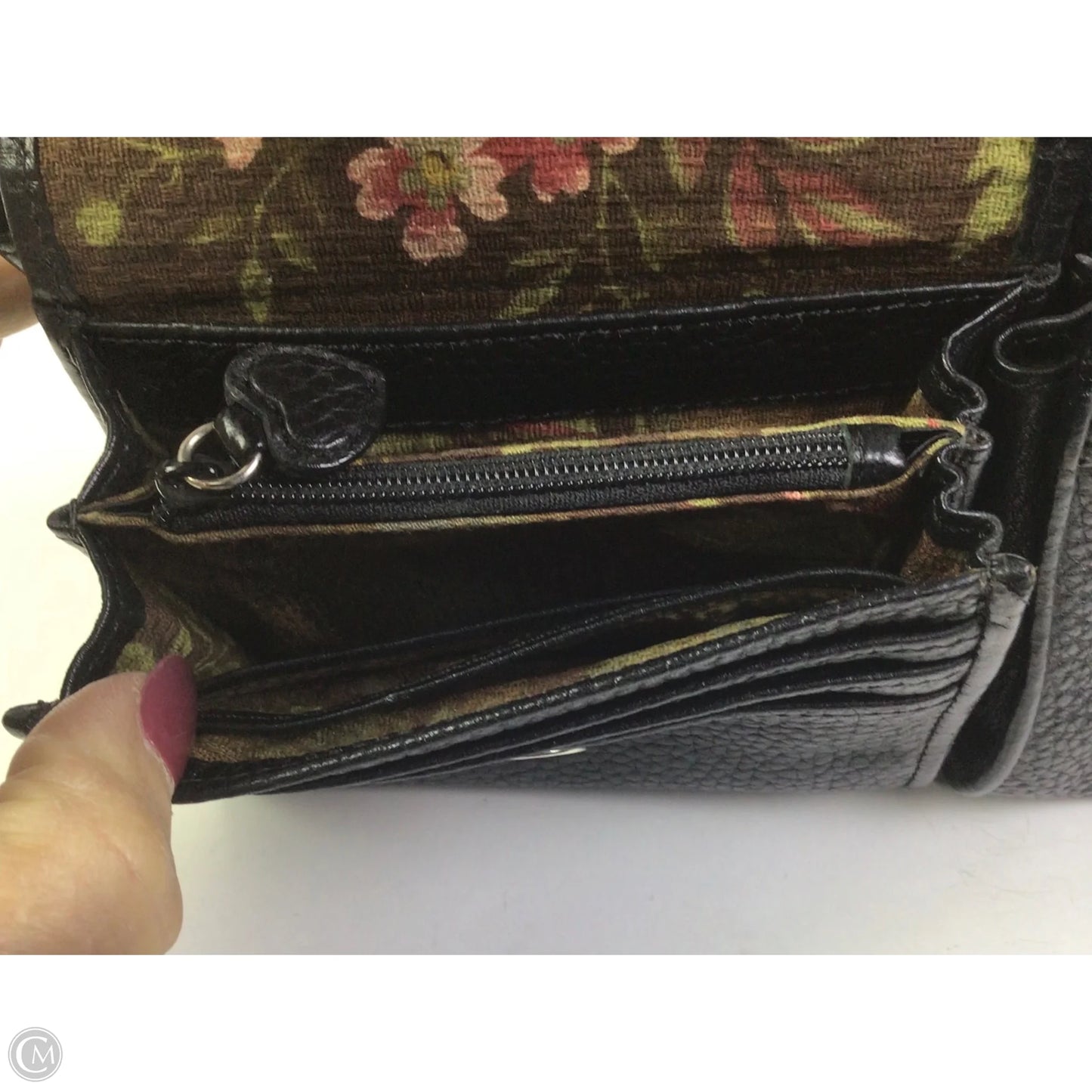 Crossbody Leather By Brighton, Size: Small