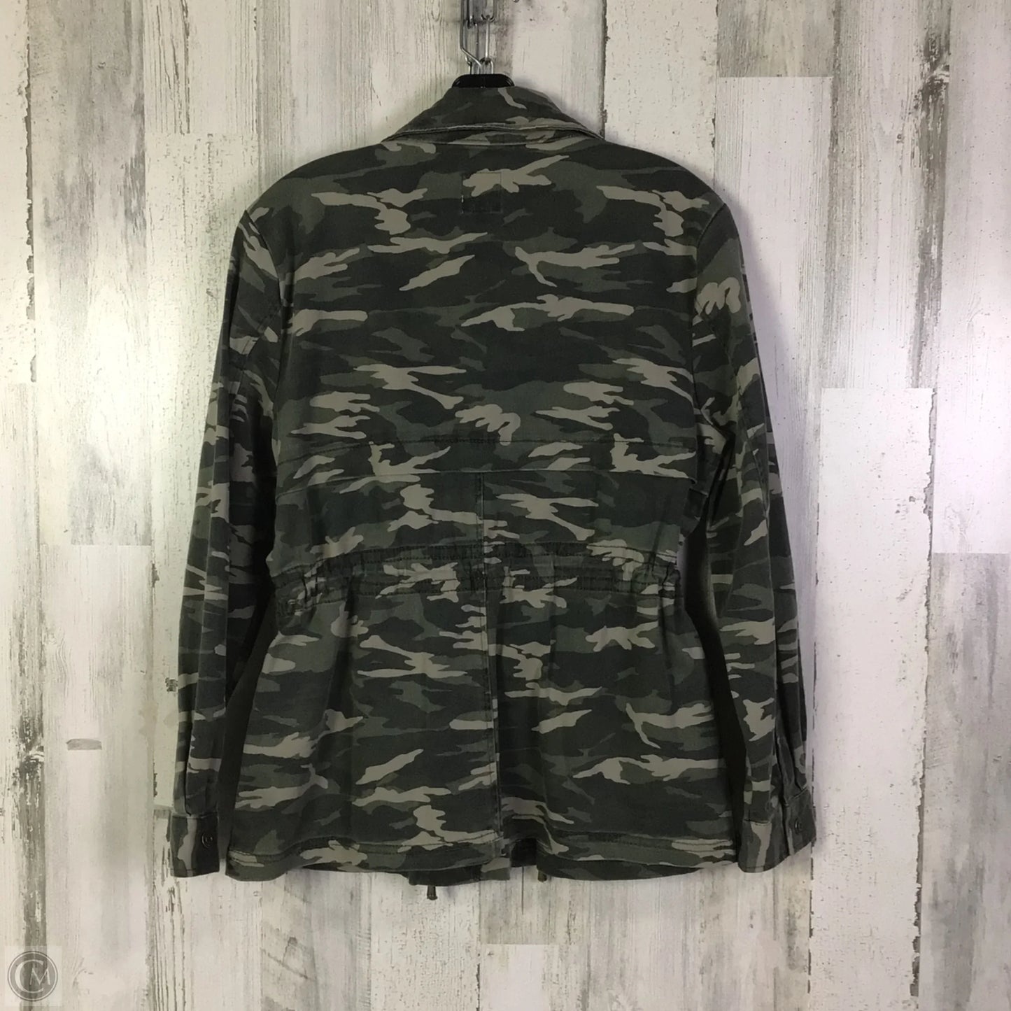 Jacket Utility By Kensie In Camouflage Print, Size: S
