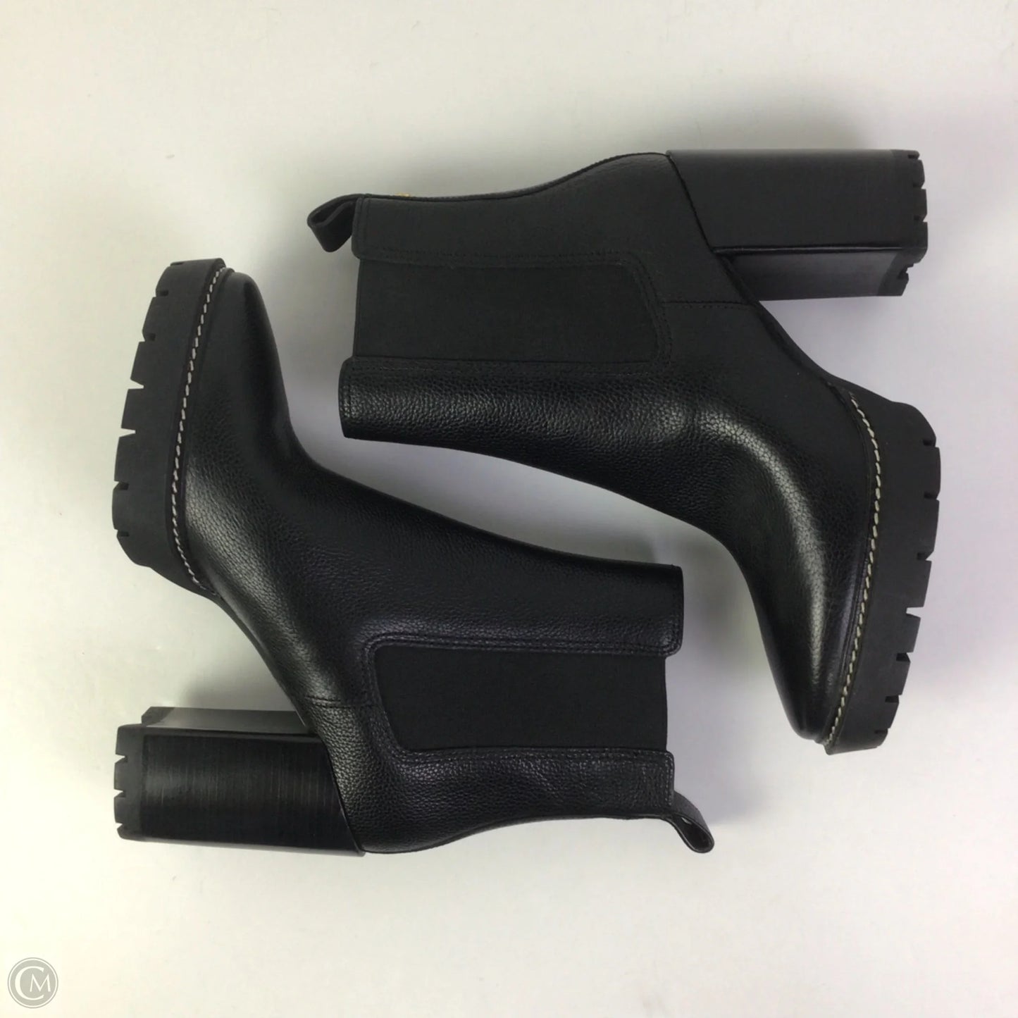 Boots Designer By Tory Burch In Black, Size: 10