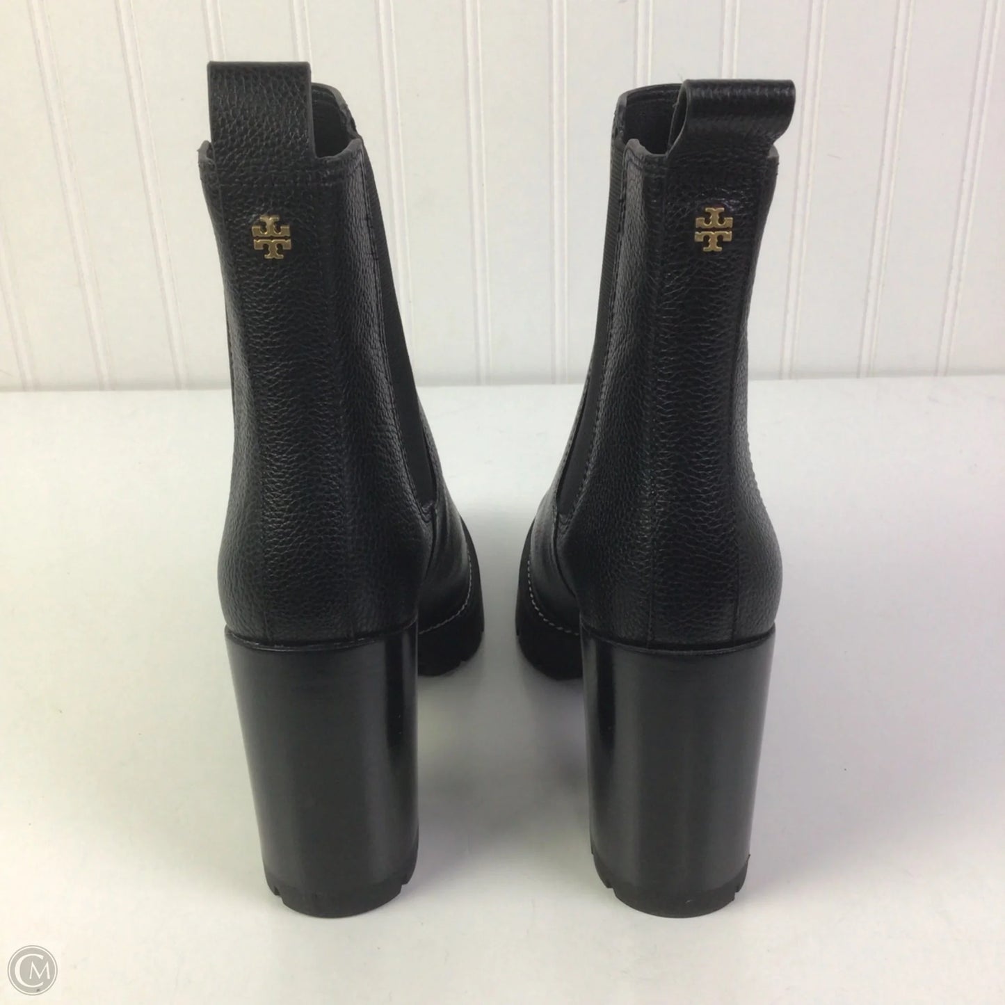 Boots Designer By Tory Burch In Black, Size: 10