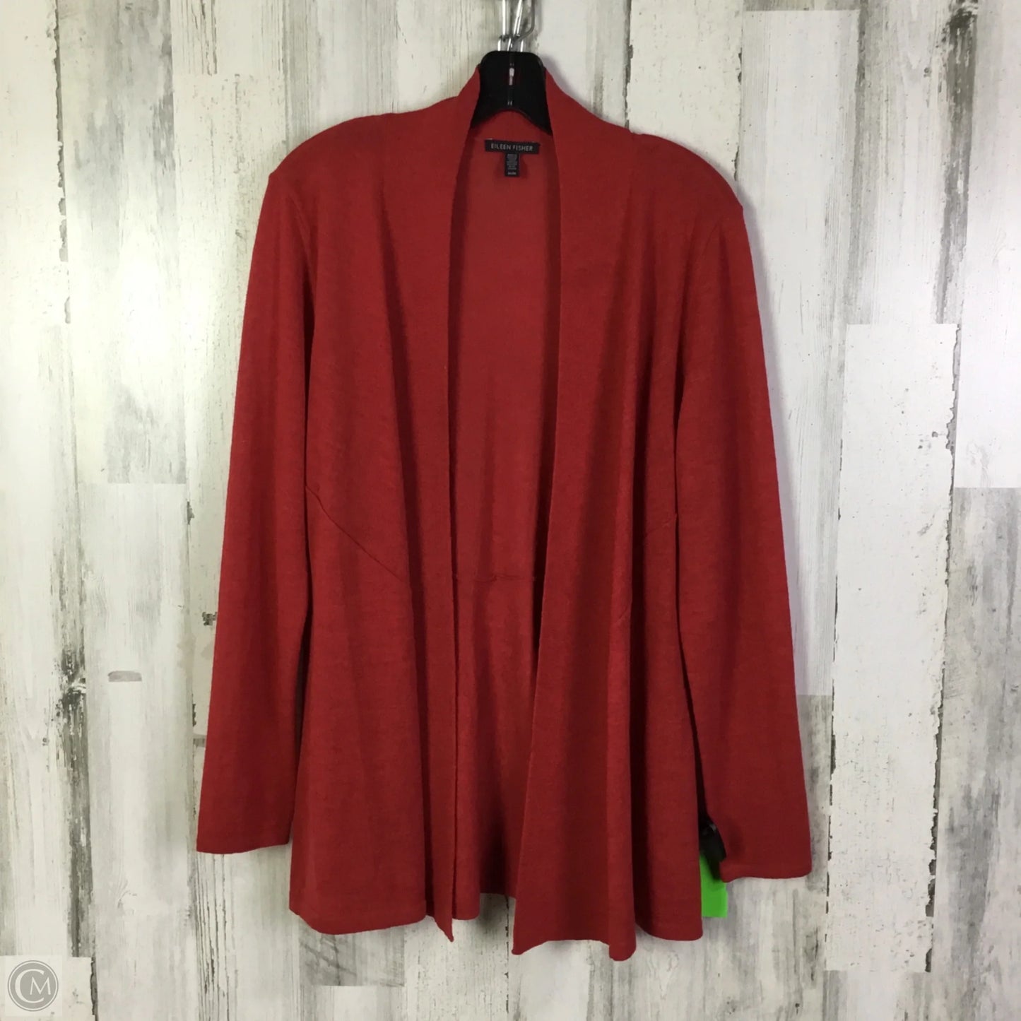 Cardigan By Eileen Fisher In Red, Size: M