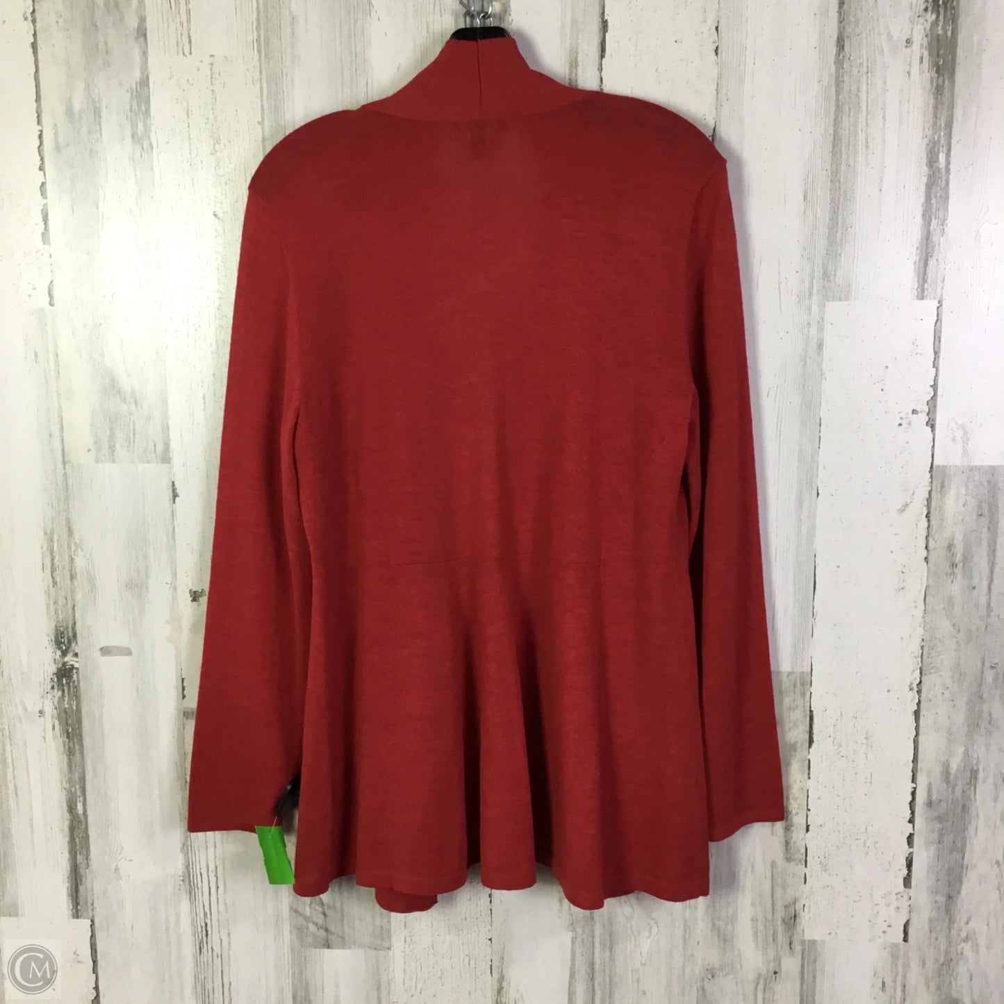 Cardigan By Eileen Fisher In Red, Size: M