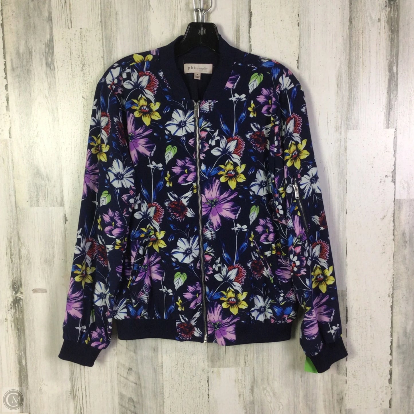 Jacket Other By Philosophy In Blue, Size: M