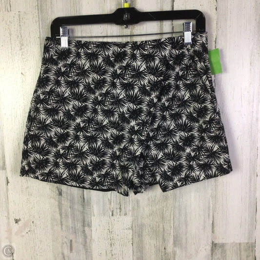 Skort By Michael By Michael Kors In Black & White, Size: 8
