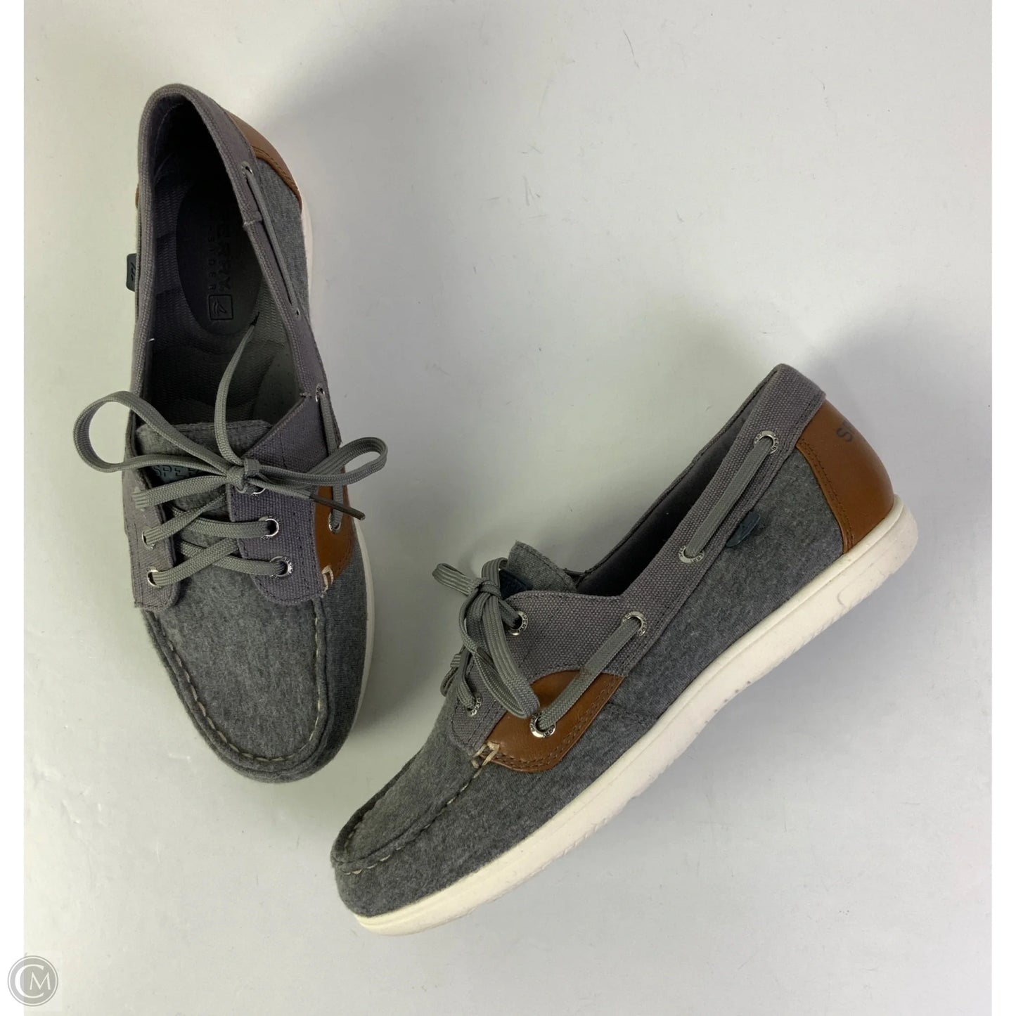 Shoes Flats By Sperry In Grey, Size: 7