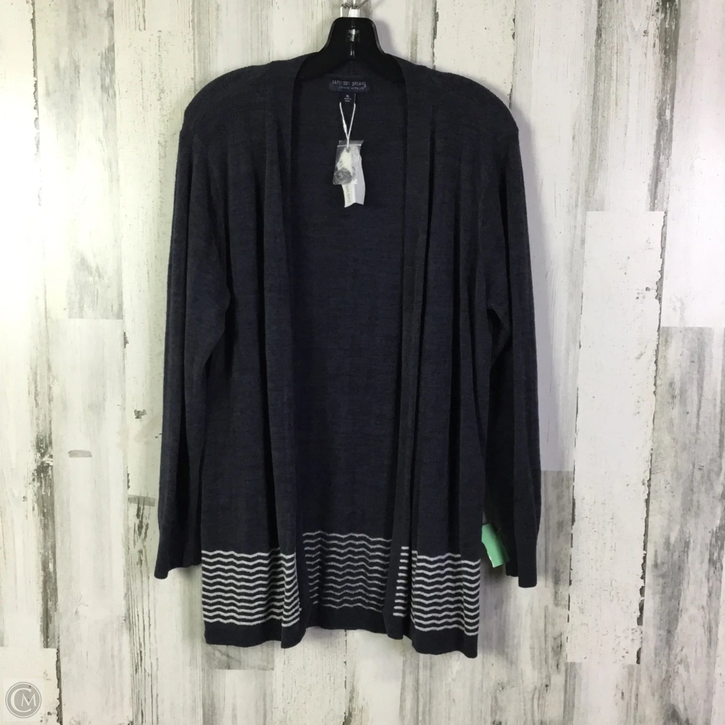 Cardigan By Barefoot Dreams In Grey, Size: Xl