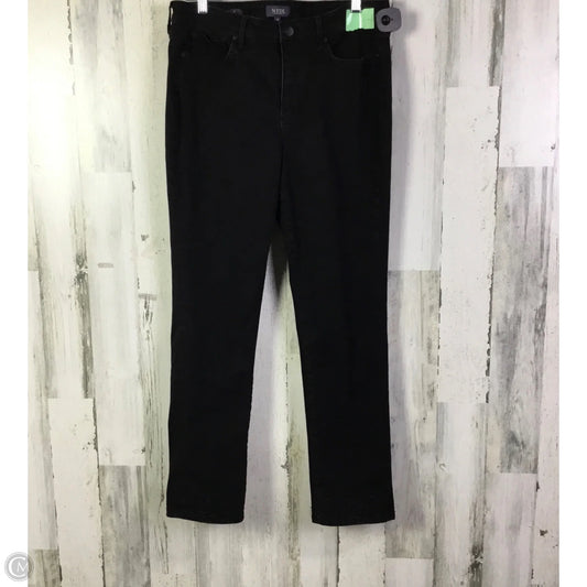 Jeans Straight By Not Your Daughters Jeans In Black, Size: 12