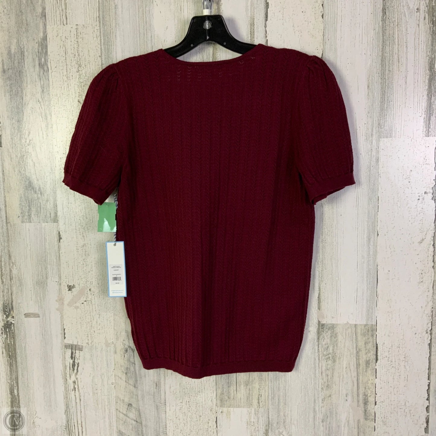 Top Short Sleeve By Draper James In Red, Size: M