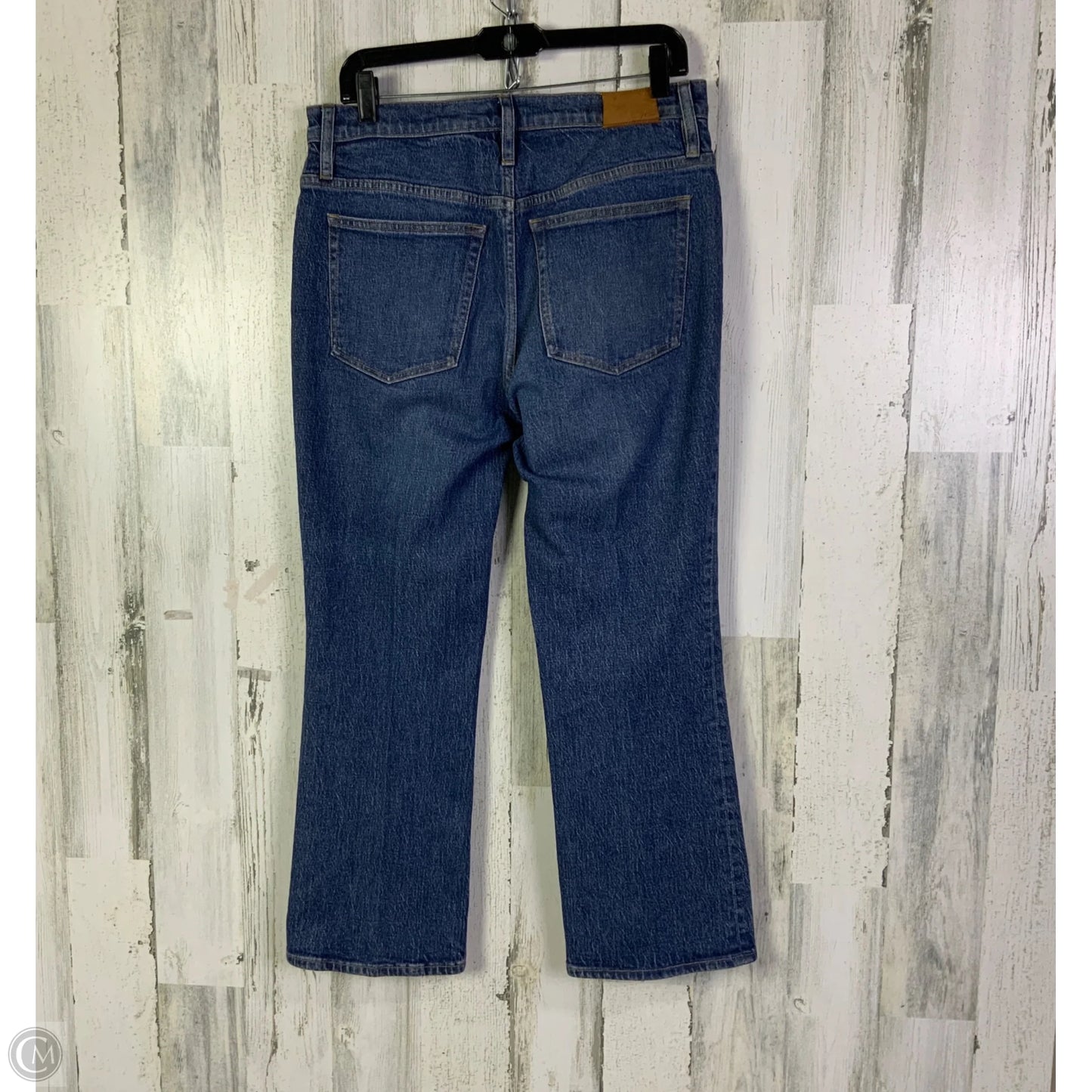 Jeans Cropped By J. Crew In Blue Denim, Size: 10