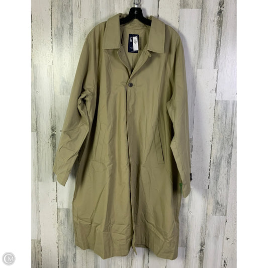 Coat Trench Coat By Gap In Beige, Size: Xxl