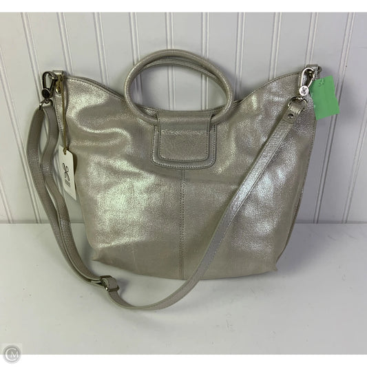 Handbag Leather By Hobo Intl, Size: Medium