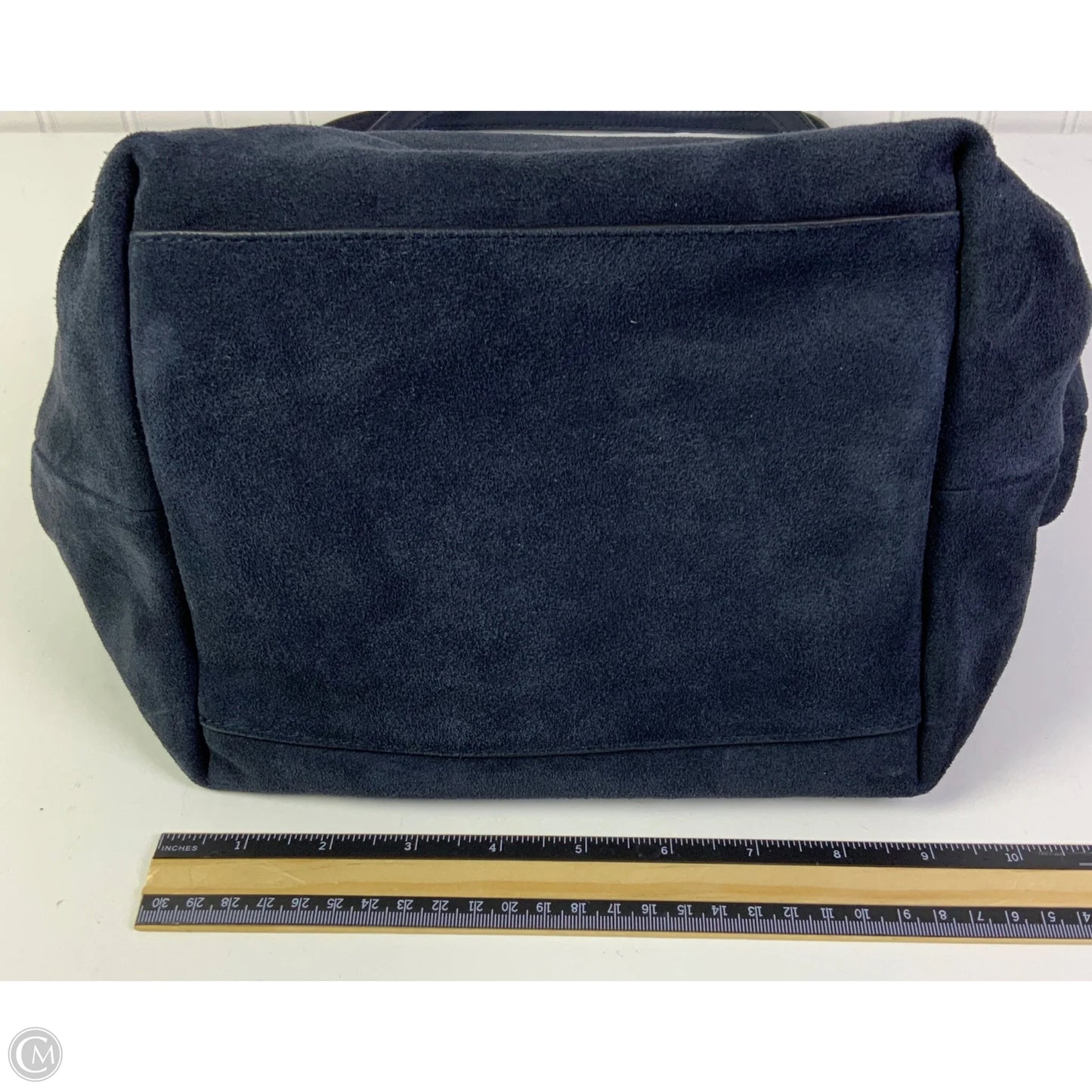 Handbag Leather By Madewell, Size: Large
