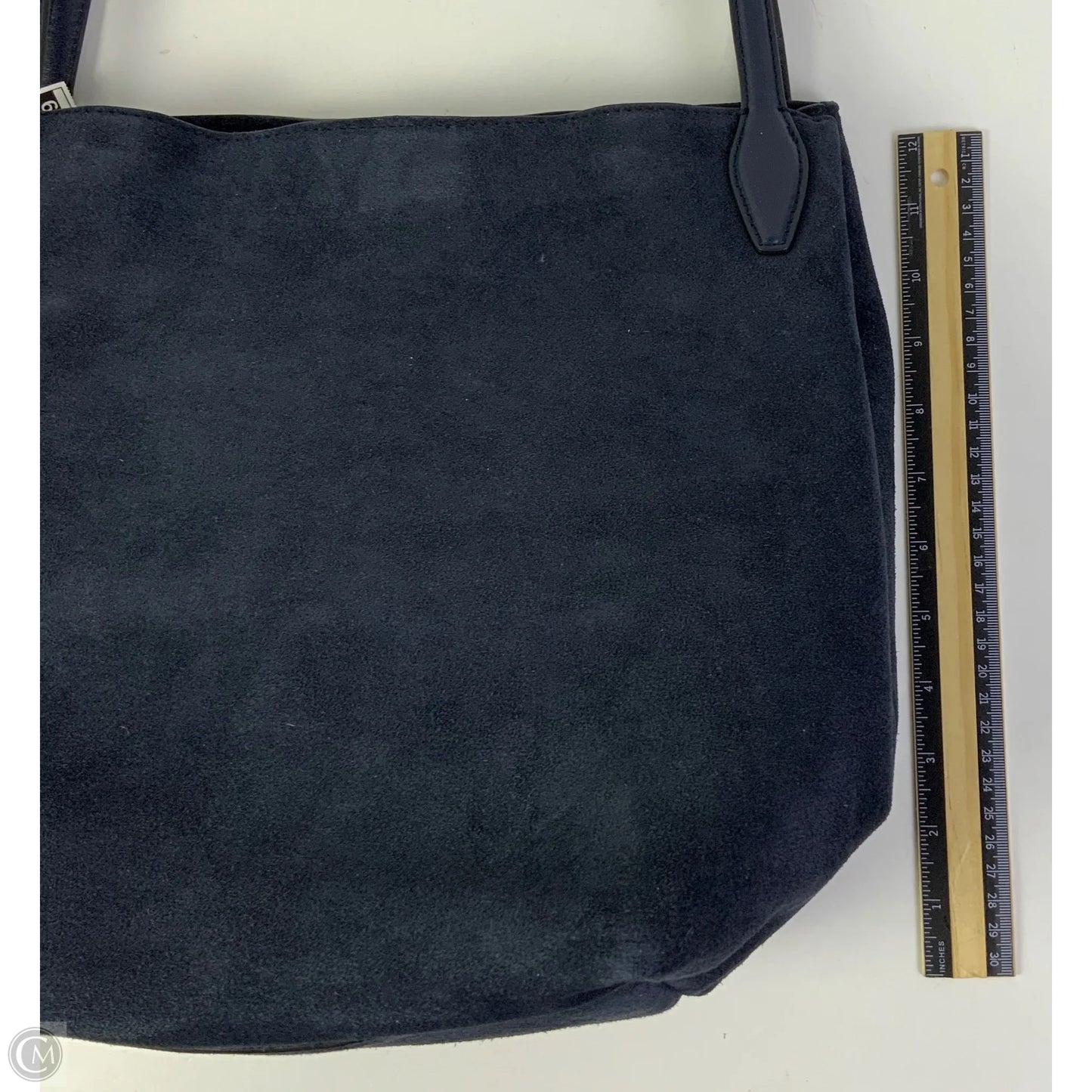 Handbag Leather By Madewell, Size: Large