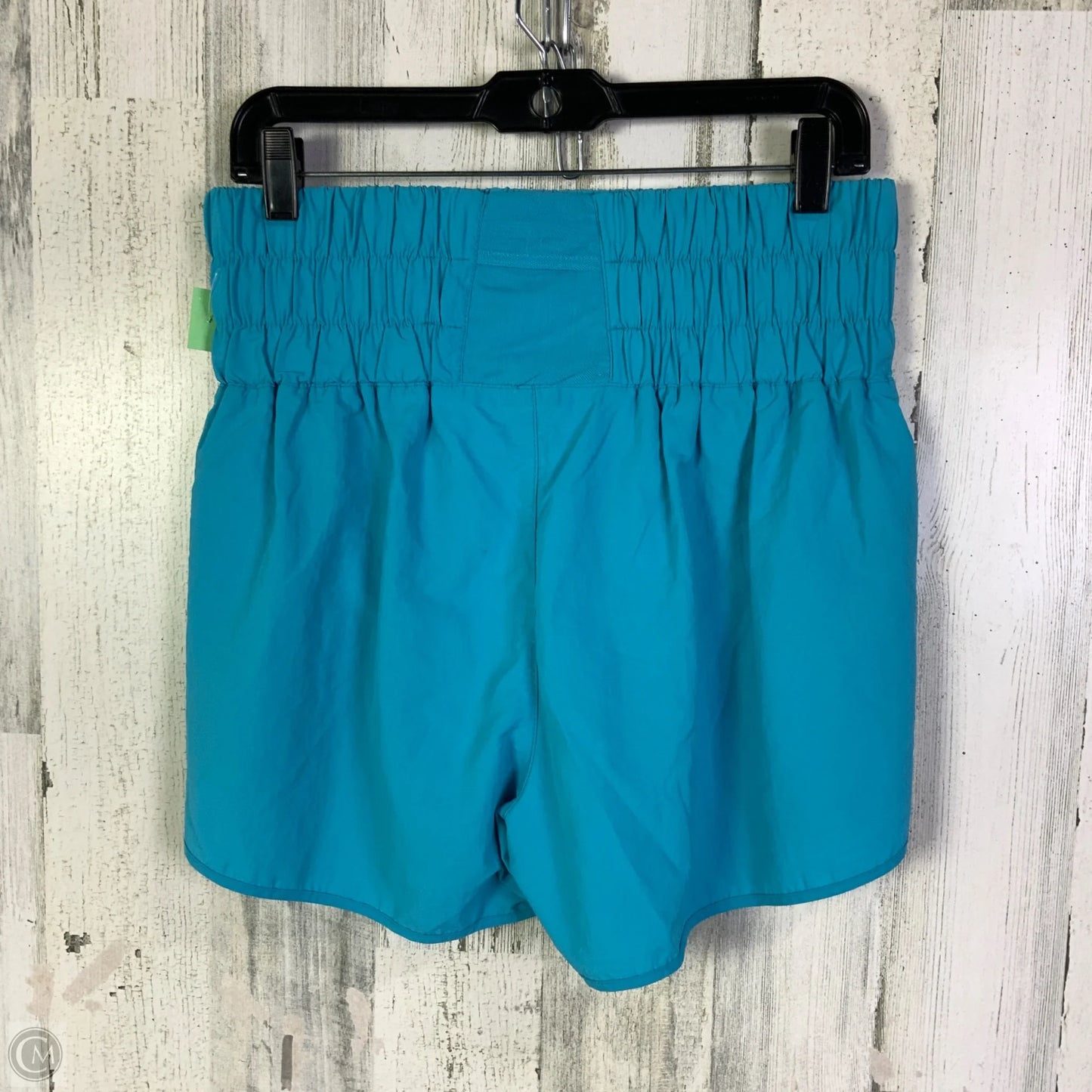 Athletic Shorts By Zenana In Blue, Size: L