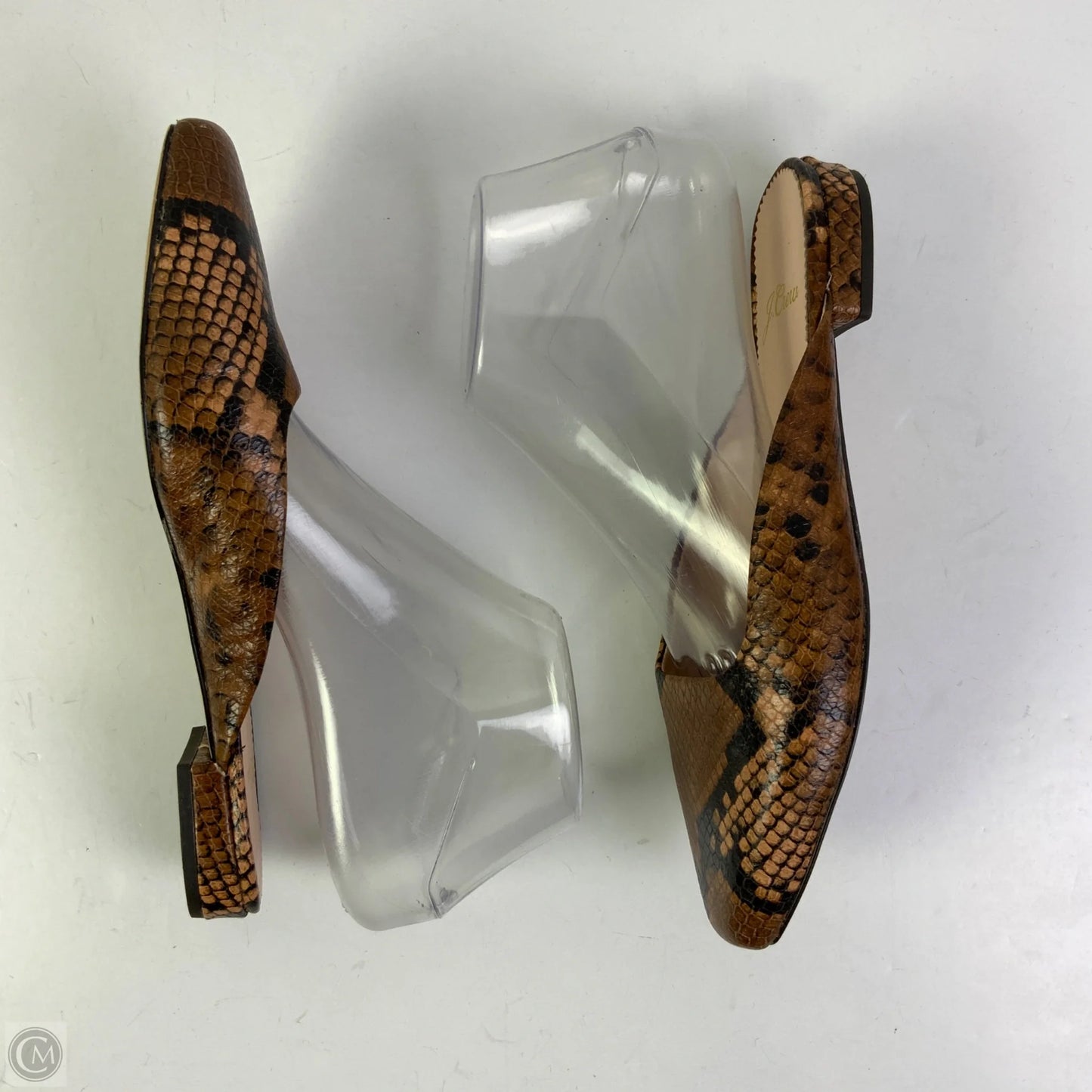 Shoes Flats By J. Crew In Snakeskin Print, Size: 6
