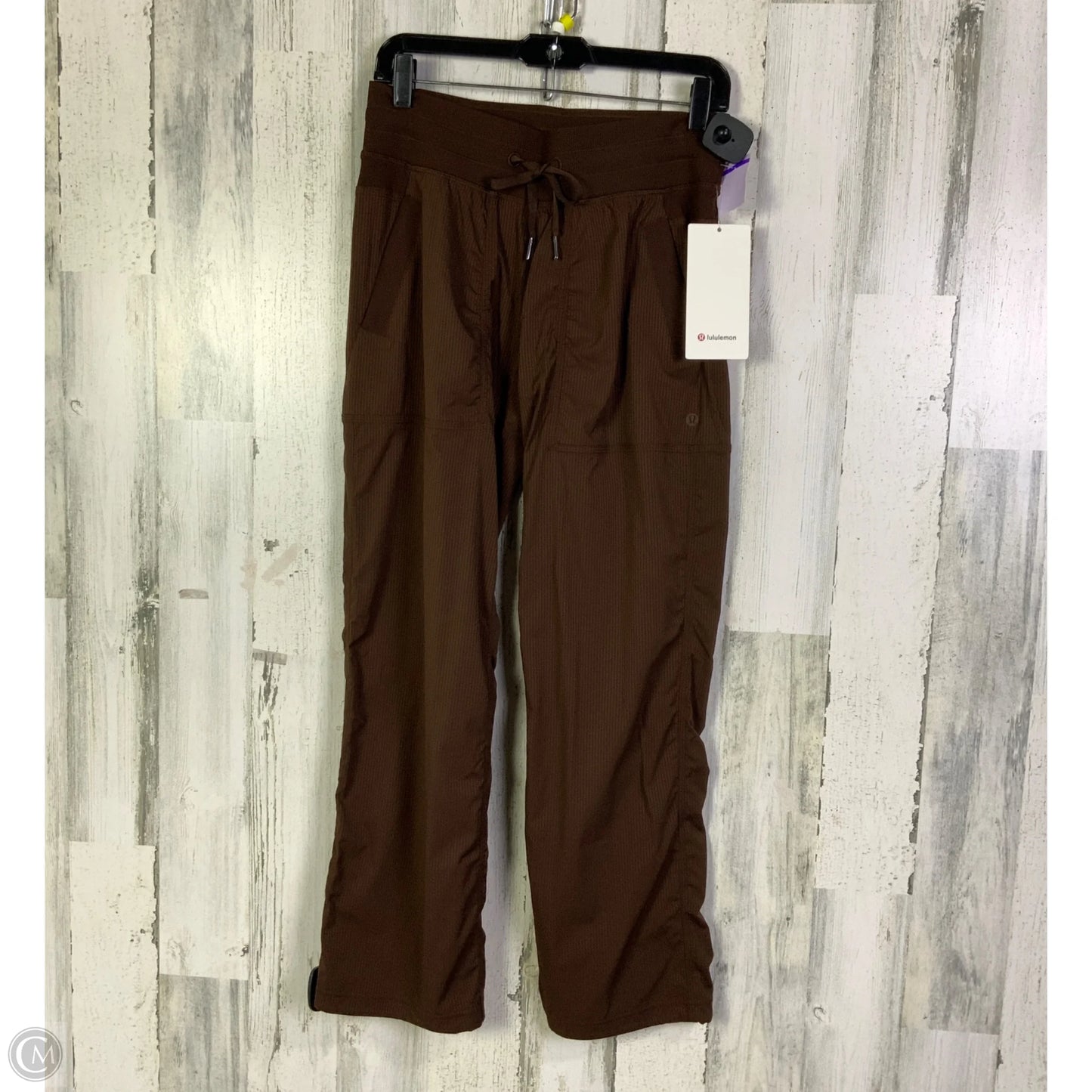 Athletic Pants By Lululemon In Brown, Size: 6