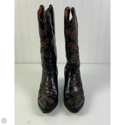 Boots Western By Dan Post In Black, Size: 6.5