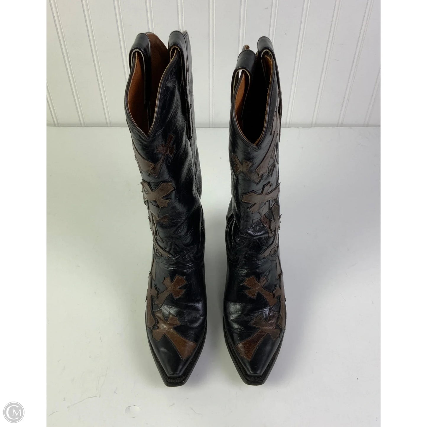 Boots Western By Dan Post In Black, Size: 6.5