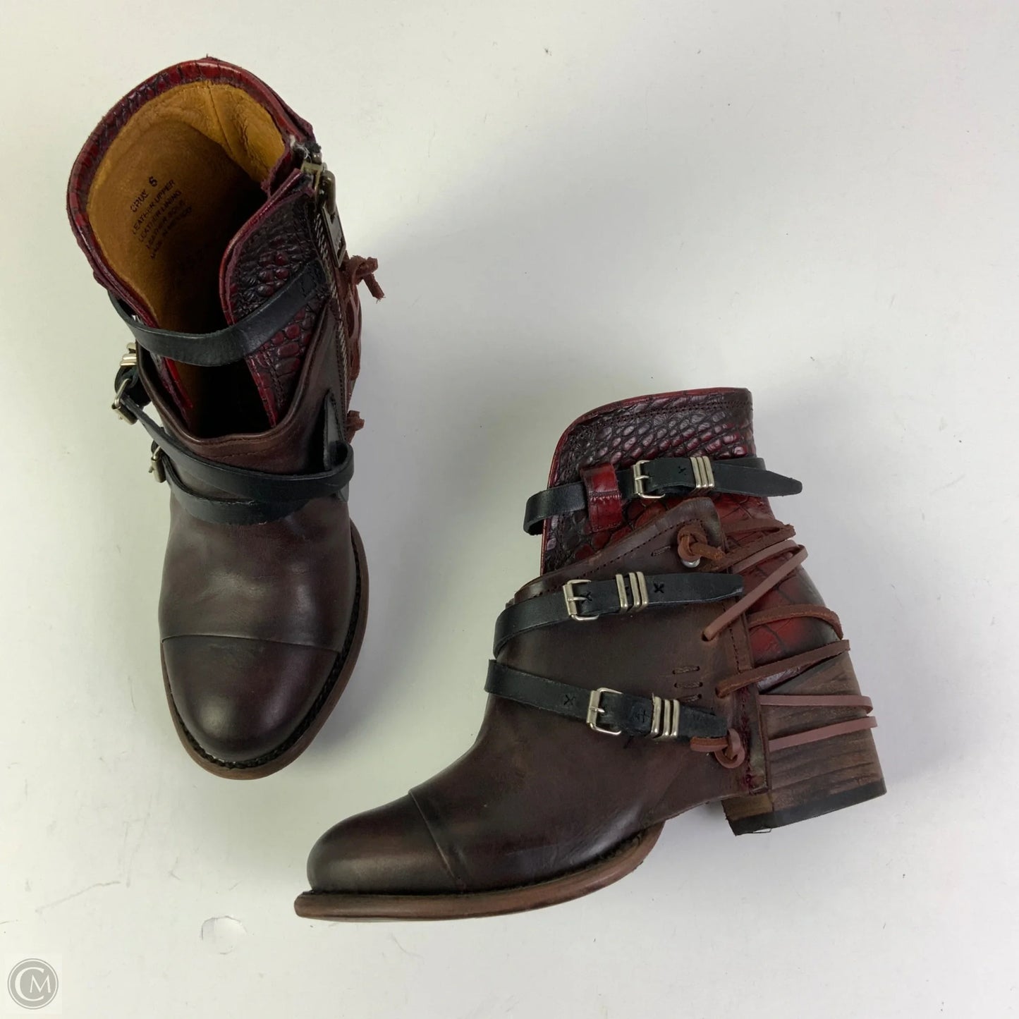 Boots Western By Freebird In Red, Size: 6