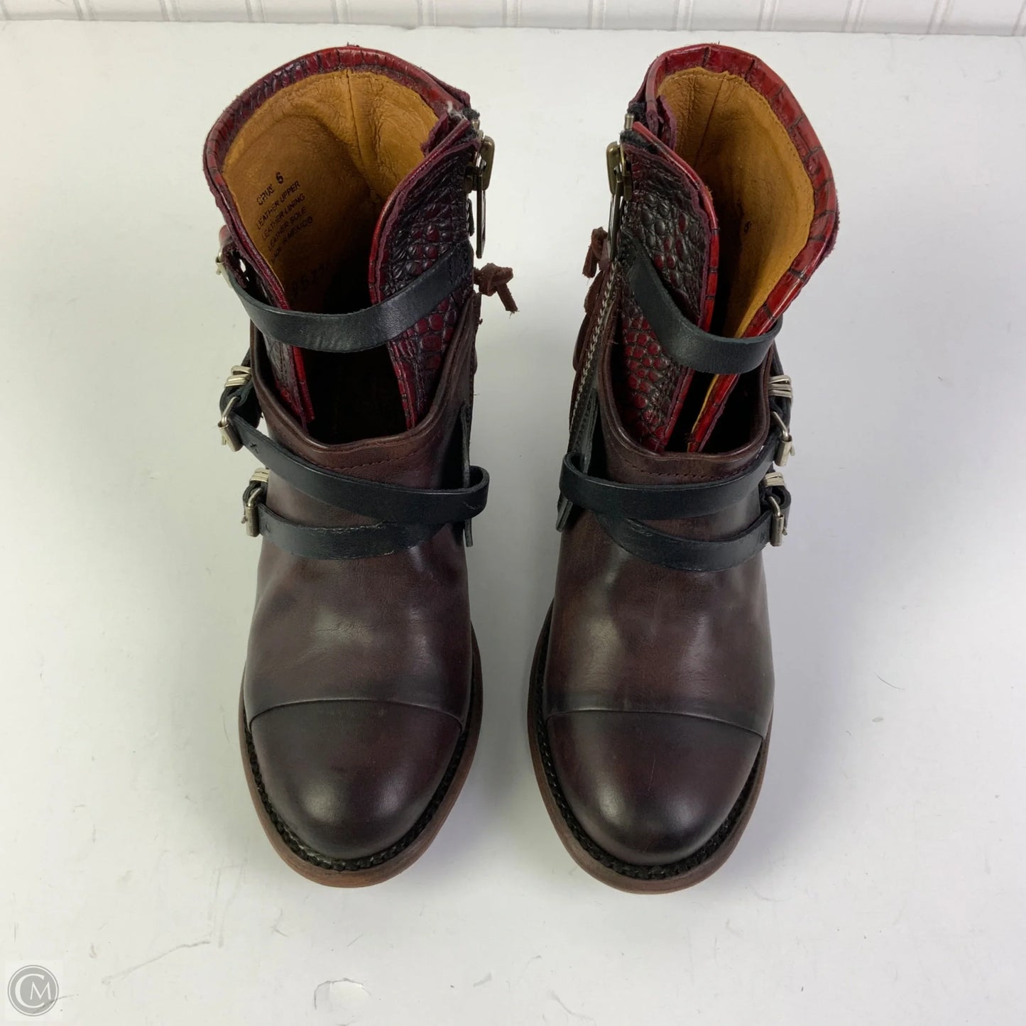 Boots Western By Freebird In Red, Size: 6