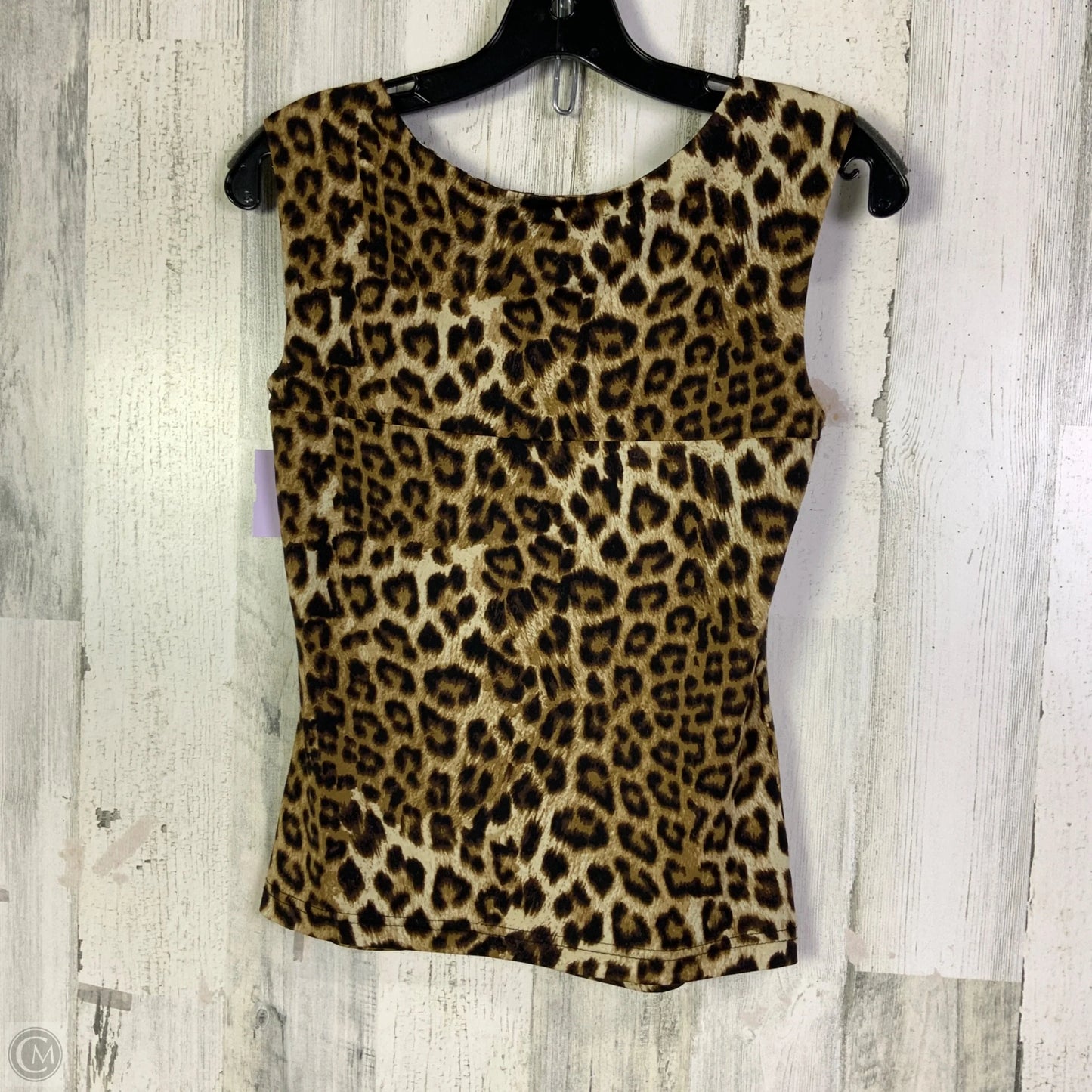 Top Sleeveless By Joseph Ribkoff In Animal Print, Size: Xs