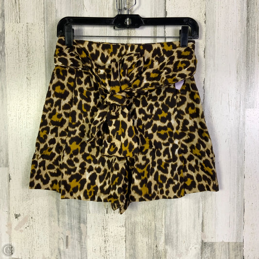 Shorts By J. Crew In Animal Print, Size: 0